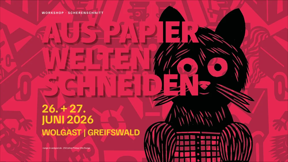 Aus Papier Welten Schneiden – Workshop zu Philipp Otto Runges Scherenschnitten