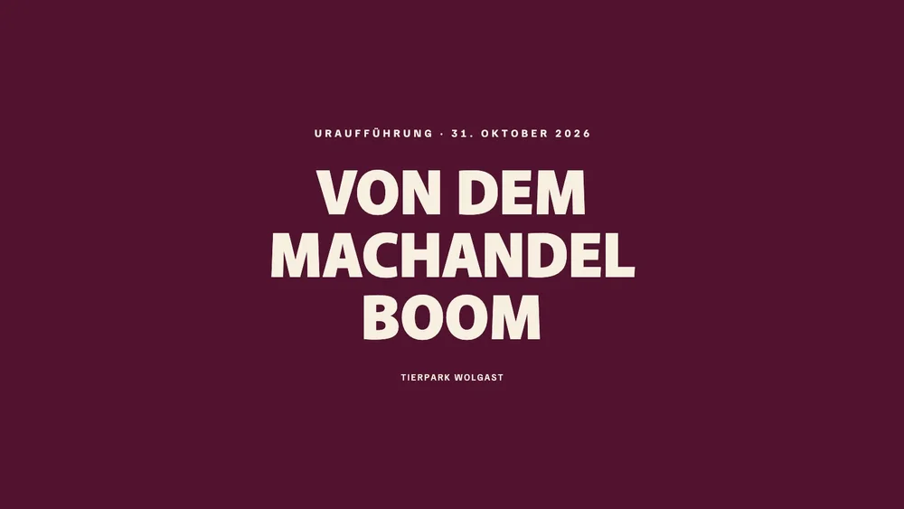 Uraufführung des Runge-Märchens „Von dem Machandelboom“