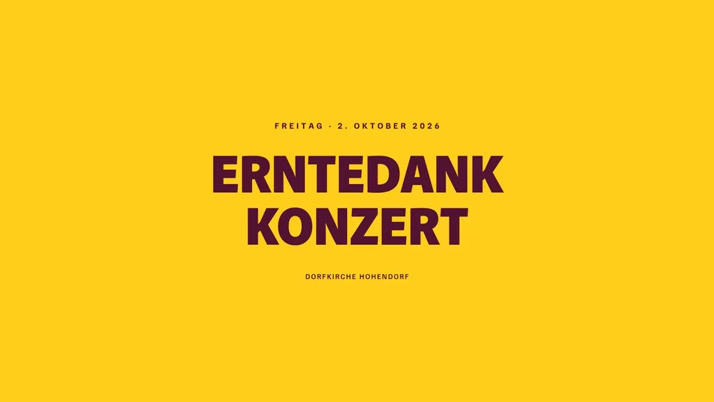 Konzert der Musikschule Wolgast-Anklam zu Erntedank