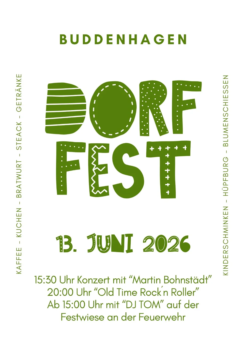 Dorffest Buddenhagen