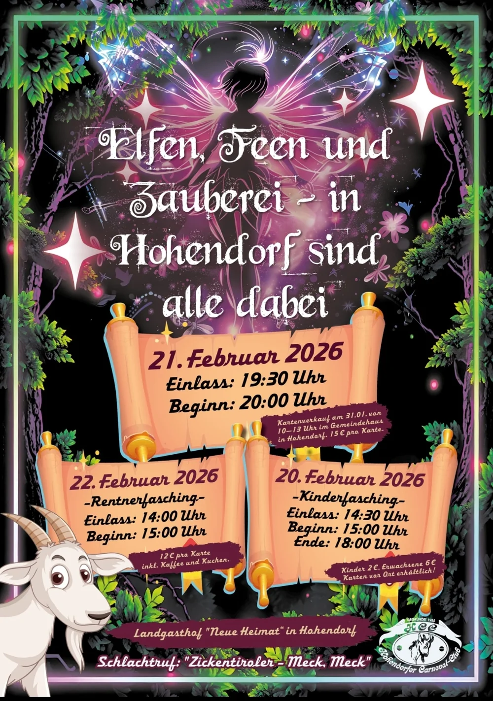 Fasching Hohendorf