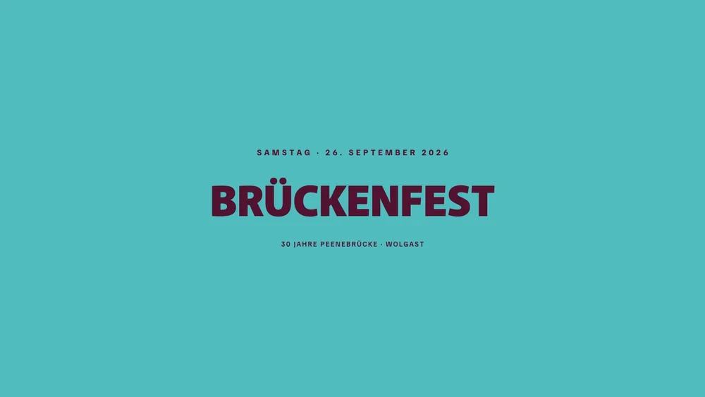 Brückenfest – 30 Jahre Wolgaster Peenebrücke